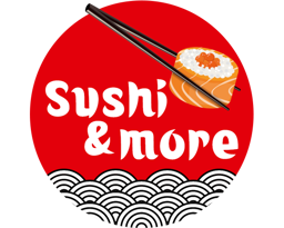 Sushi & More logo.